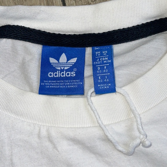 Adidas Originals NEW Women's Farm Cropped Oversized Tee Size M - Picture 4 of 9